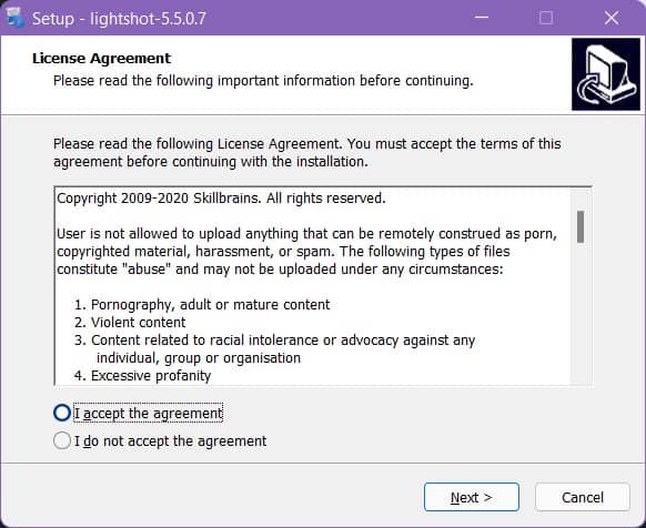 Tomar una captura de pantalla en Windows 11